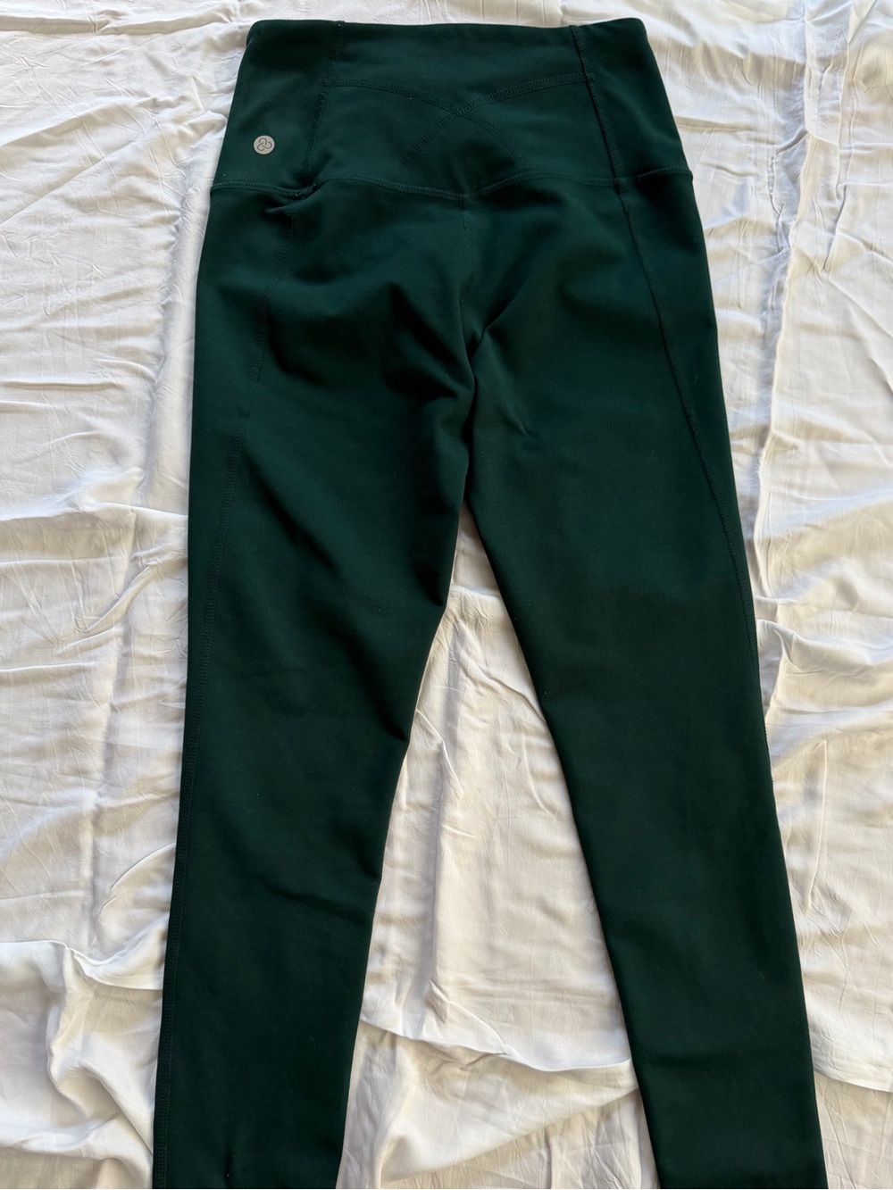 Zella Live In High Waist 7/8 Leggings XXS Dark Green Yoga Athletic Activewear